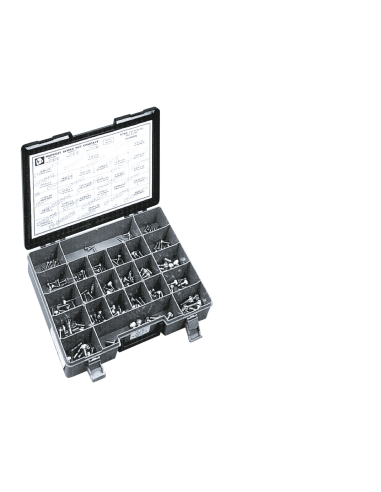Ass.tray chr torx knurled head screws