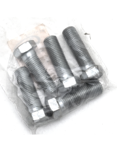 5pck hex bolt 7/16-20x1.375  UNF zinc