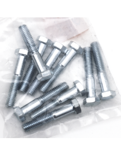 10pck hex bolt 5/16-18x1-7/8  UNC zinc