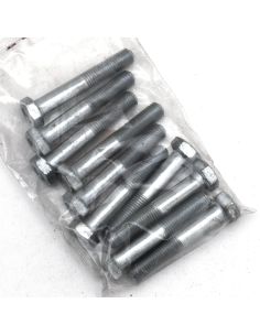 10pck hex bolt 5/16-24x1-7/8  UNF zinc