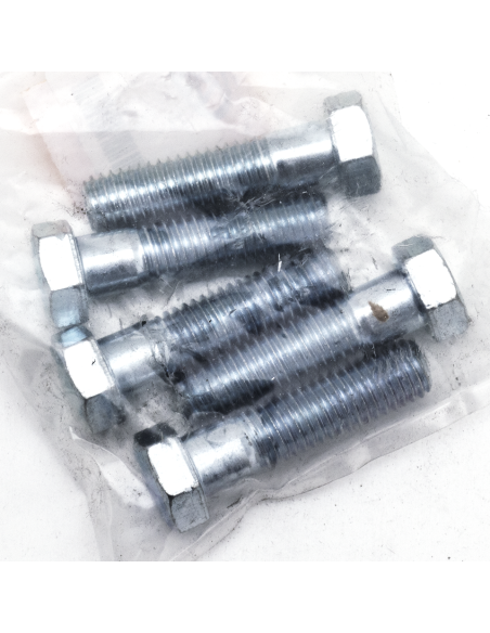 5pck hex bolt 1/2-13x2  UNC zinc