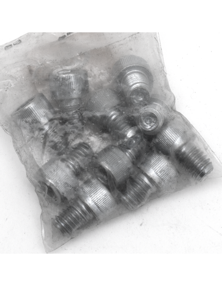 10pck allen bolt 3/8-16x1/2  UNC zinc