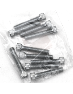 10pck allen bolt 1/4-20x1-3/8  UNC zinc
