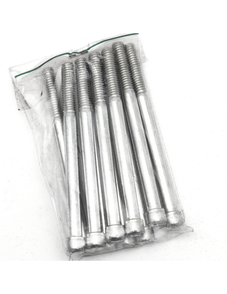 10pck allen bolt 5/16-18x4  UNC zinc