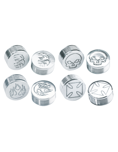 Hex Bolt cap 1/4  Skull design