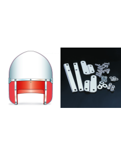 Beaded H-Duty 49-59 style red 2