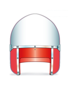 NC Heritage 5-Bolt HD Peaked Top Red