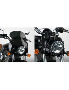 Wave QR windshield kit Scout black