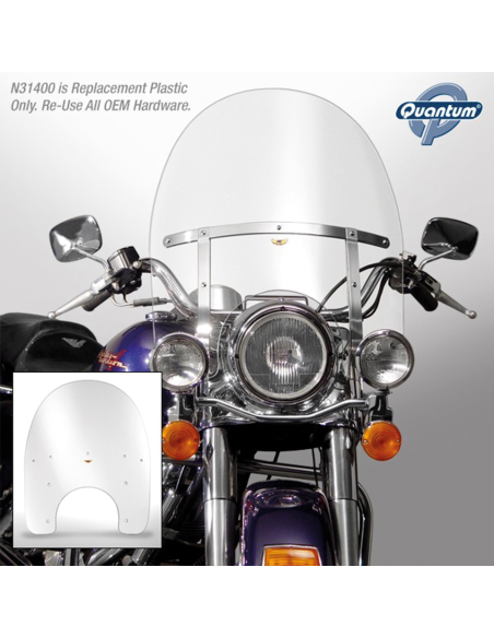 Replacement windshield FLHR94-up