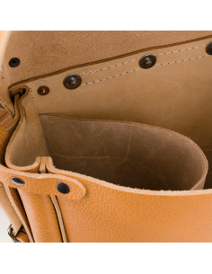 saddlebags army model w/mounting, pebble