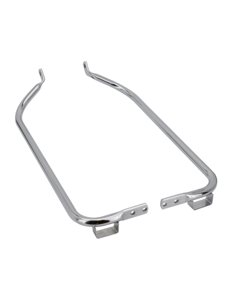 GZP Chrome saddlebag support kit FLH/T09