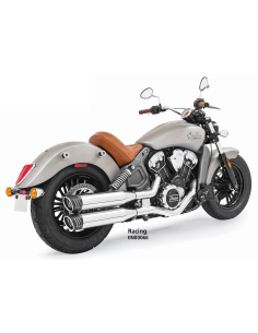 Freedom racing mufflers chr/blk ISC15-24