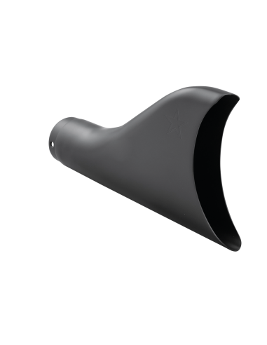 Sharktail pitch black end cap 2.125