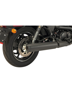 Supertrapp Stout FLH/T17-up Chrome/black