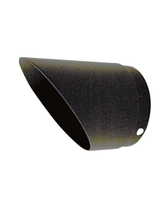 SE & Kerker Slash Cut end cap, black