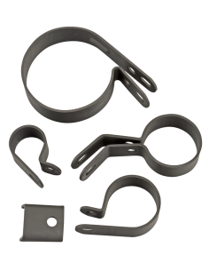 Blk Knucklehead BT41-47 exhaust clampkit