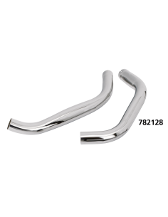 Chrome header set XL57-78