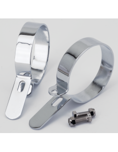 Chr 3-1/2  muffler body clamp set