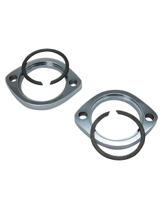 GZP Exhaust flanges with C-clips 84-up