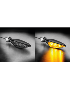 K'mann Rhombus S Dark Turn Signal FR/RL