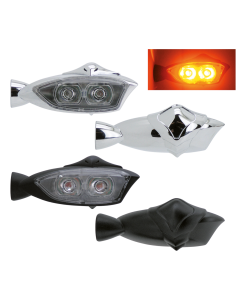 GZP Chrome rear Hell-Fire mini LED light