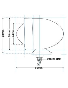 GZP Bullet light clear