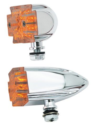 GZP Chr maltese cross bullet light clear