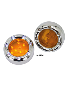GZP Chr Duo led amber/ white outer leds