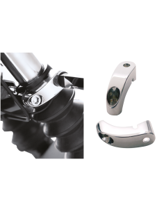 CHROME FR T/S MOUNTS 39MM FORKS