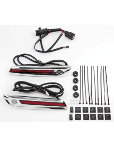 Chr hardbag latch cvrs Red FLH/T14-Up