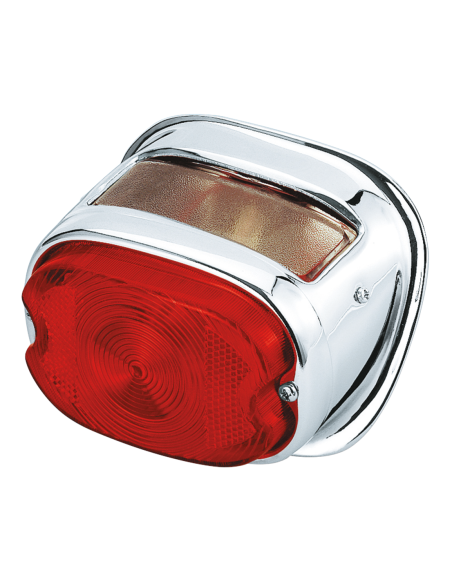 GZP Taillight H-D style 55-72 chrome