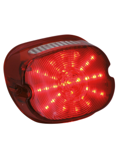 GZP LowPro H-D LED taillight red lens E-