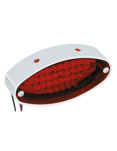 GZP Chrome billet LED cateye tailligh