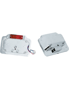 GZP Licenceplate LED chr/w billet m/plat