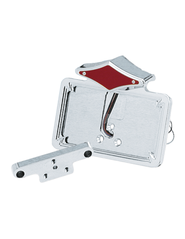 GZP Licensepl.w/diamond LEDlight blockmo