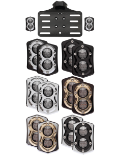 Vity's Taillight/licenseplate kit black