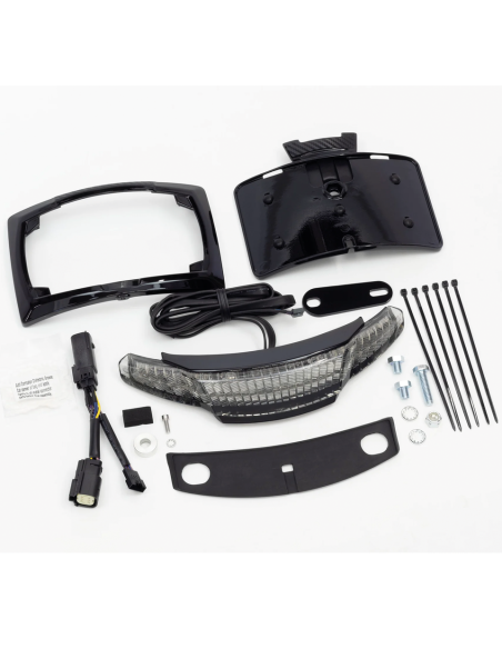 Blk Pl. Holder/Tail Smo/Red FLH/T14-Up