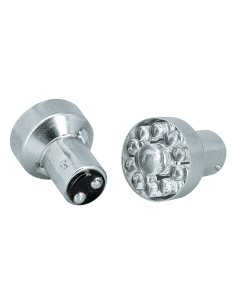 GZP Amber LED bulb dual 12V BAY15D
