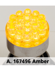 GZP SINGLE CLUSTER 19 X LED BULB AMBER B