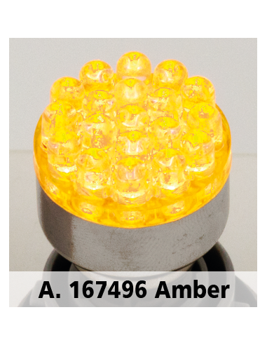 GZP SINGLE CLUSTER 19 X LED BULB AMBER B