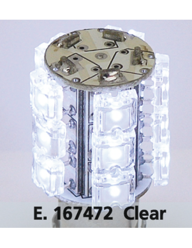 GZP 360 DEGREE 15 X LED BULB WHITE BA15S