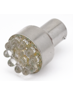 GZP SINGLE CLSTR 12XLED BULB WHITE BA15S