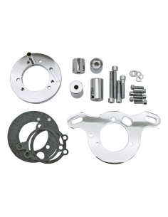 GZP chrome A/C bracket TC99-17 S&S E&G