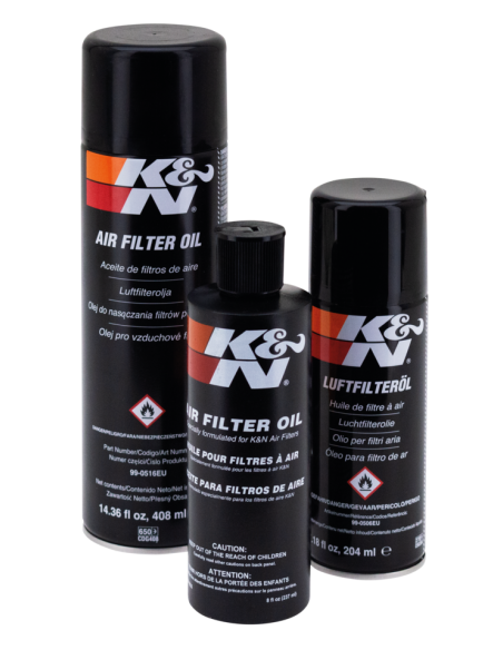 K&N Air filter Oil sqze bottle each
