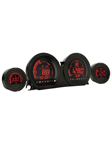Koso HD-03 Gauge Kit Multi FLH/T14-23