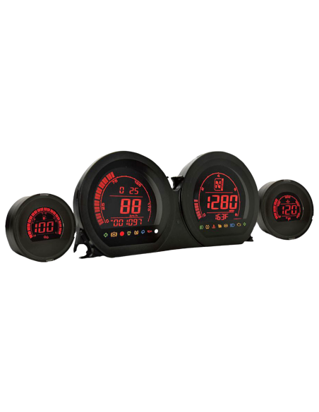 Koso HD-03 Gauge Kit Multi FLH/T14-23