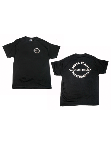 P16 Powerplant Staple Vintage Cycles Tee, Black, P16 Powerplant Staple Vintage Cycles Tee, Black S