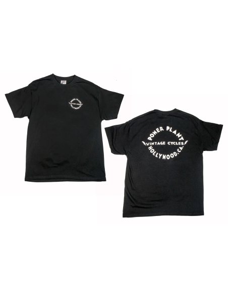 P16 Powerplant Staple Vintage Cycles Tee, Black, P16 Powerplant Staple Vintage Cycles Tee, Black M