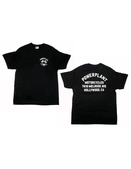 P16 Powerplant Staple Garage Tee, Black, P16 Powerplant Staple Garage Tee, Black S