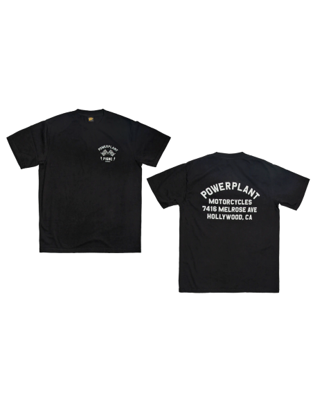 P16 Powerplant Garage Tee, Black, P16 Powerplant Garage Tee, Black M